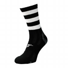 Precision Pro Hooped GAA Mid Socks (Black White) Boys Uk 3-6